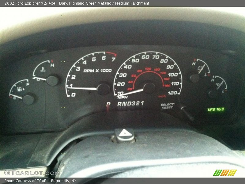  2002 Explorer XLS 4x4 XLS 4x4 Gauges