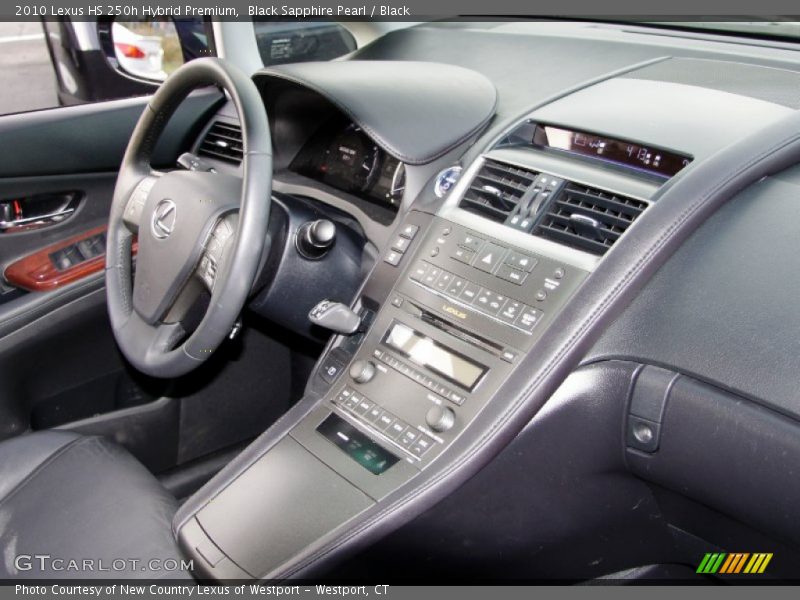 Black Sapphire Pearl / Black 2010 Lexus HS 250h Hybrid Premium