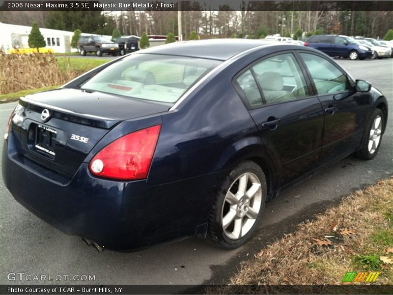 Majestic Blue Metallic / Frost 2006 Nissan Maxima 3.5 SE