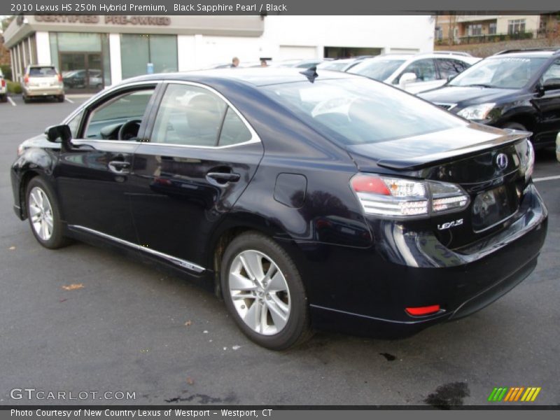  2010 HS 250h Hybrid Premium Black Sapphire Pearl