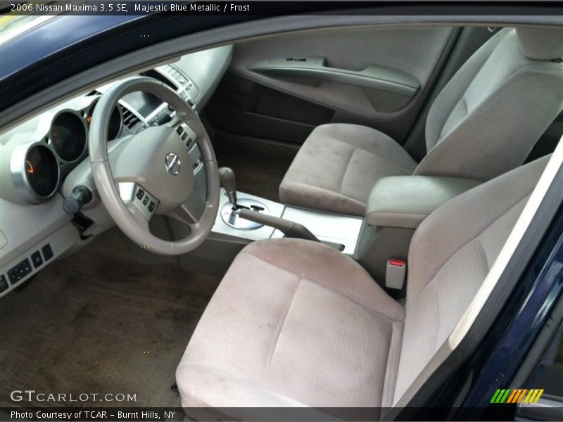 Majestic Blue Metallic / Frost 2006 Nissan Maxima 3.5 SE