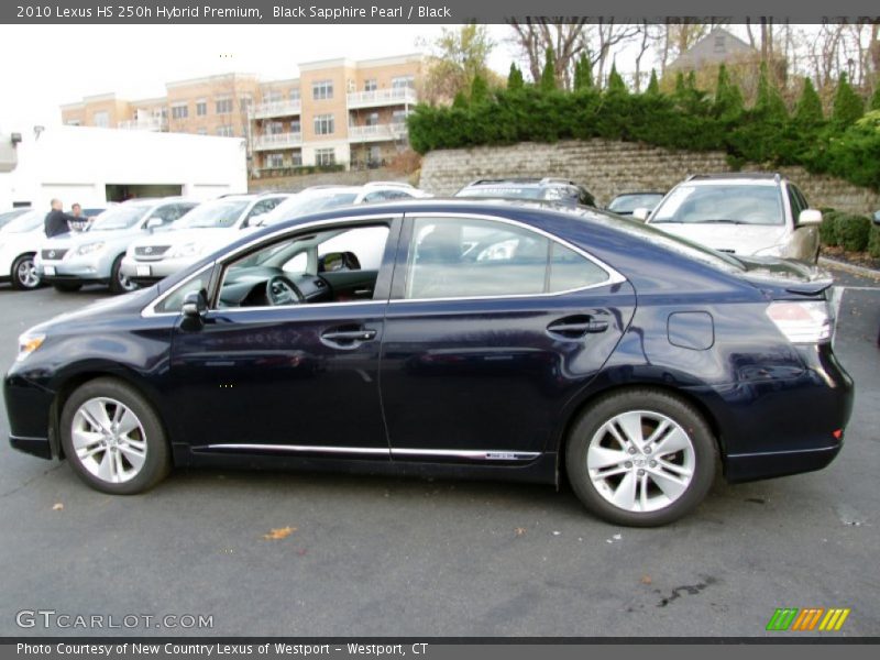  2010 HS 250h Hybrid Premium Black Sapphire Pearl