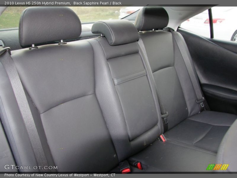 Black Sapphire Pearl / Black 2010 Lexus HS 250h Hybrid Premium