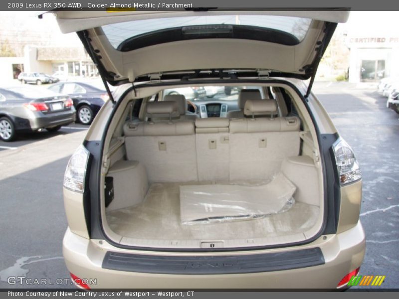 Golden Almond Metallic / Parchment 2009 Lexus RX 350 AWD