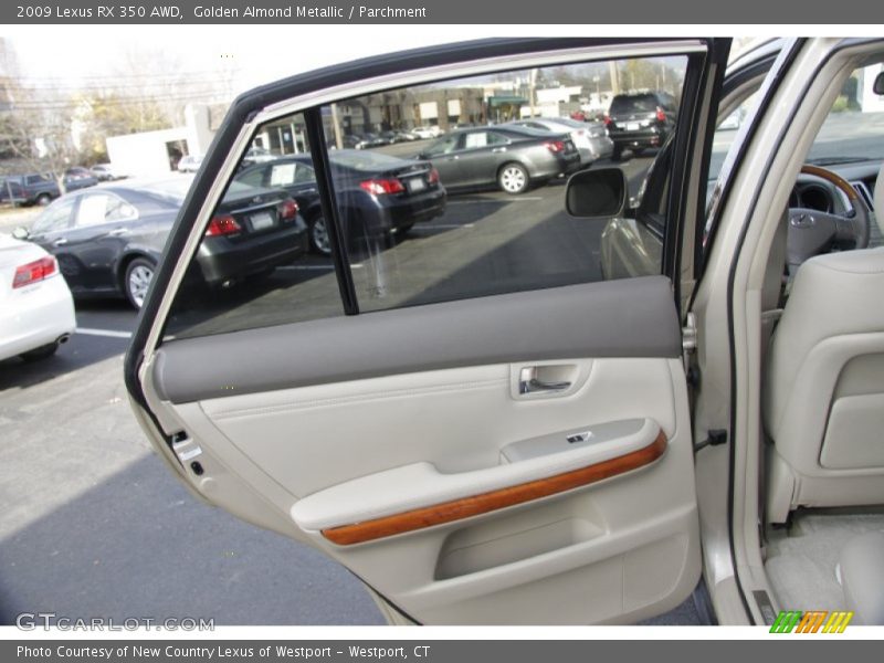 Golden Almond Metallic / Parchment 2009 Lexus RX 350 AWD