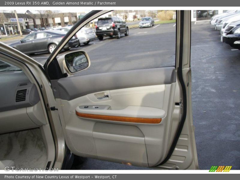 Golden Almond Metallic / Parchment 2009 Lexus RX 350 AWD