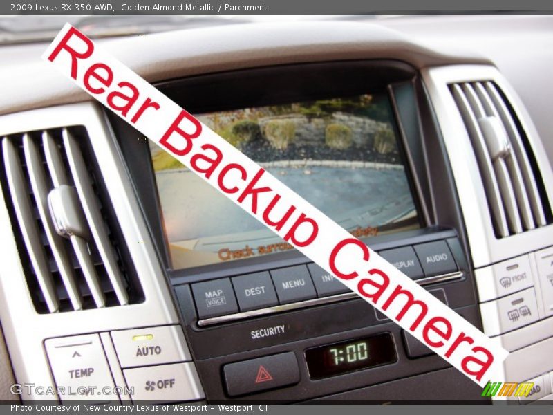 Golden Almond Metallic / Parchment 2009 Lexus RX 350 AWD