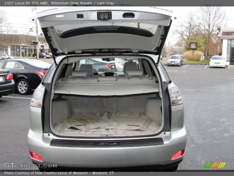Millennium Silver Metallic / Light Gray 2007 Lexus RX 350 AWD