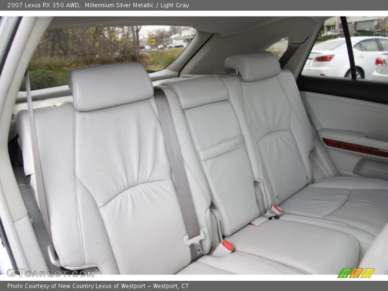 Millennium Silver Metallic / Light Gray 2007 Lexus RX 350 AWD