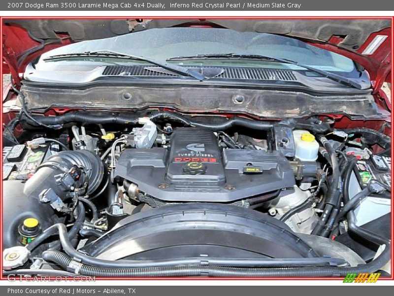  2007 Ram 3500 Laramie Mega Cab 4x4 Dually Engine - 6.7 Liter OHV 24-Valve Turbo Diesel Inline 6 Cylinder