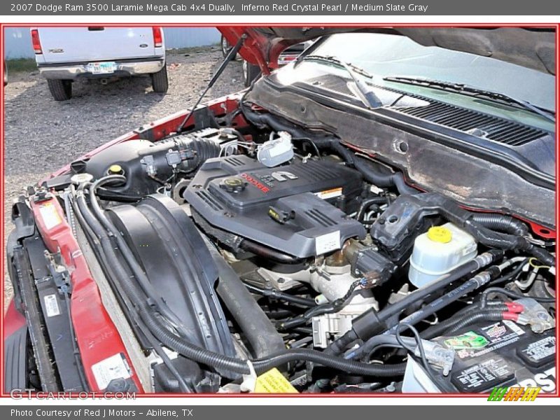  2007 Ram 3500 Laramie Mega Cab 4x4 Dually Engine - 6.7 Liter OHV 24-Valve Turbo Diesel Inline 6 Cylinder