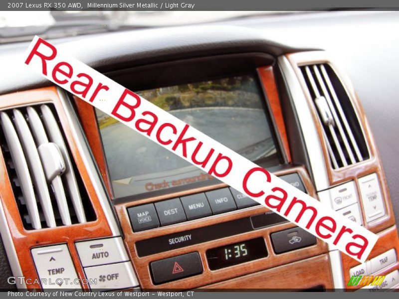 Millennium Silver Metallic / Light Gray 2007 Lexus RX 350 AWD
