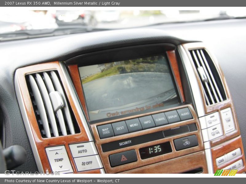 Millennium Silver Metallic / Light Gray 2007 Lexus RX 350 AWD