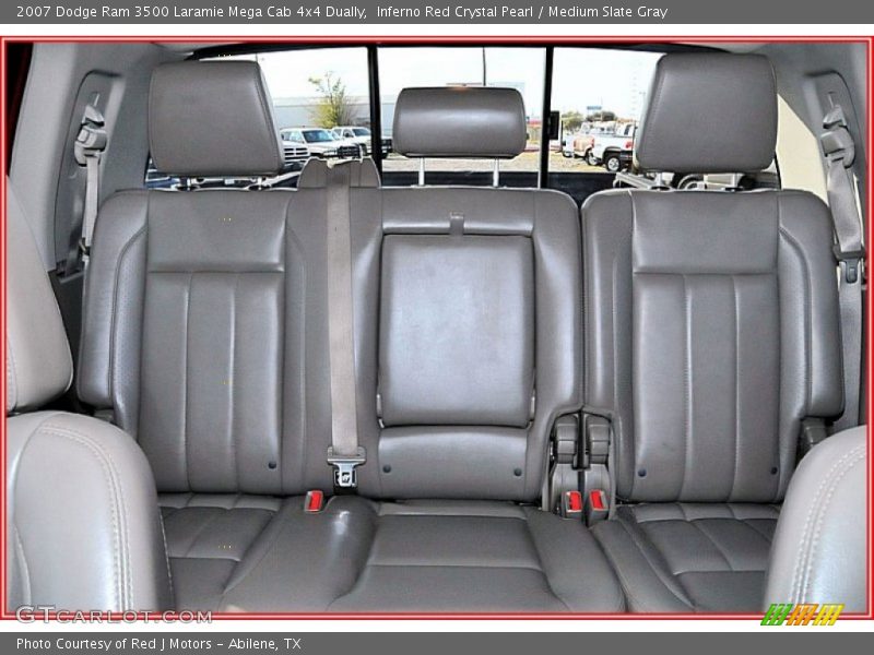 2007 Ram 3500 Laramie Mega Cab 4x4 Dually Medium Slate Gray Interior