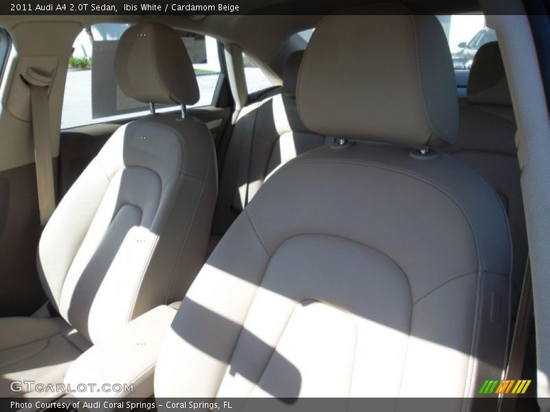 Ibis White / Cardamom Beige 2011 Audi A4 2.0T Sedan