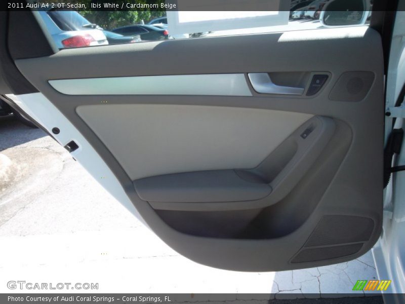 Ibis White / Cardamom Beige 2011 Audi A4 2.0T Sedan
