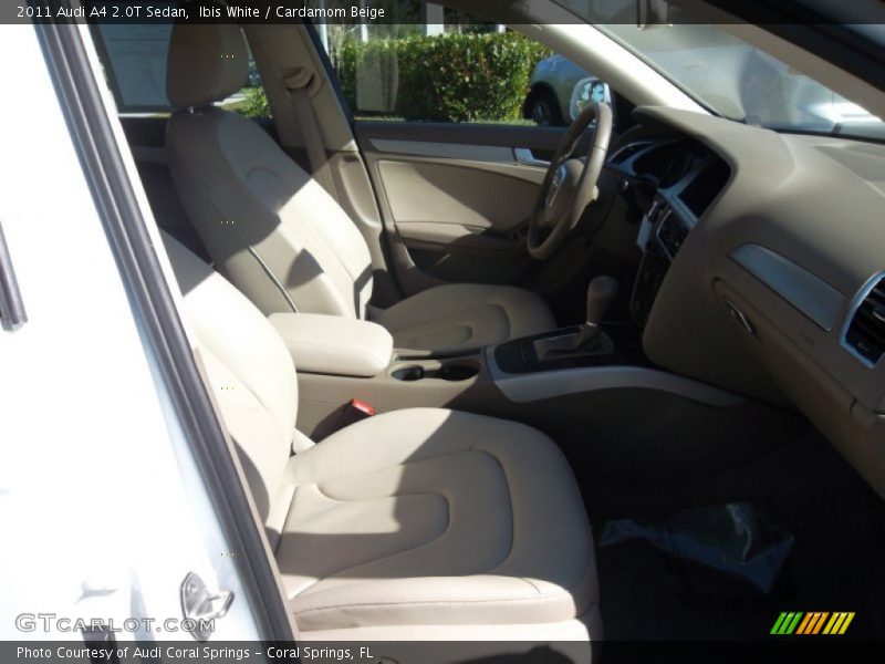 Ibis White / Cardamom Beige 2011 Audi A4 2.0T Sedan