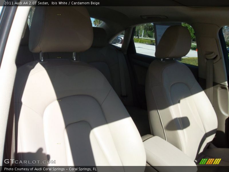 Ibis White / Cardamom Beige 2011 Audi A4 2.0T Sedan