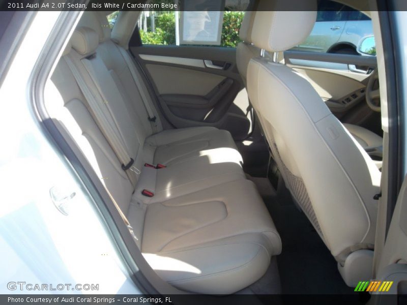 Ibis White / Cardamom Beige 2011 Audi A4 2.0T Sedan