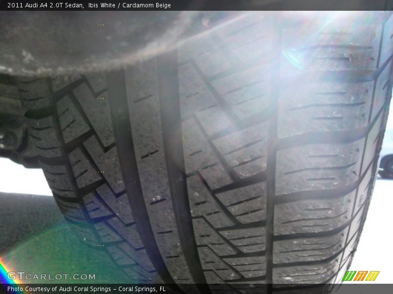 Ibis White / Cardamom Beige 2011 Audi A4 2.0T Sedan