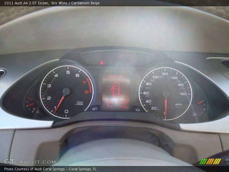 Ibis White / Cardamom Beige 2011 Audi A4 2.0T Sedan