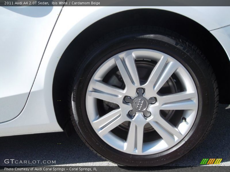 Ibis White / Cardamom Beige 2011 Audi A4 2.0T Sedan