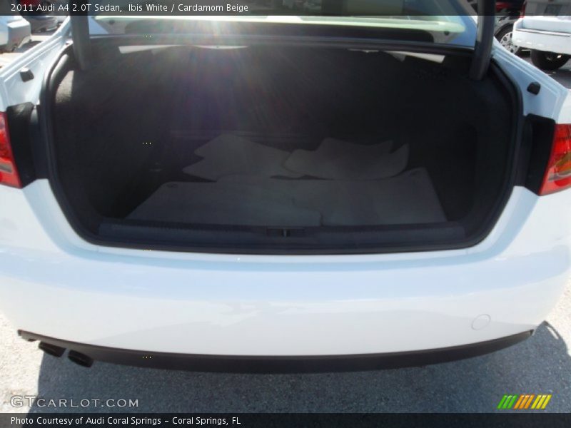 Ibis White / Cardamom Beige 2011 Audi A4 2.0T Sedan