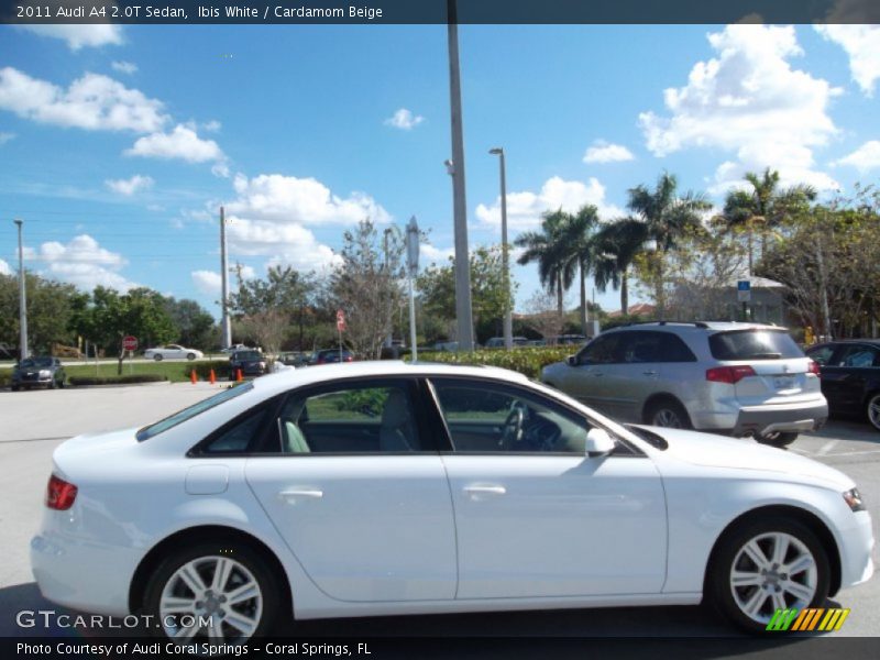Ibis White / Cardamom Beige 2011 Audi A4 2.0T Sedan