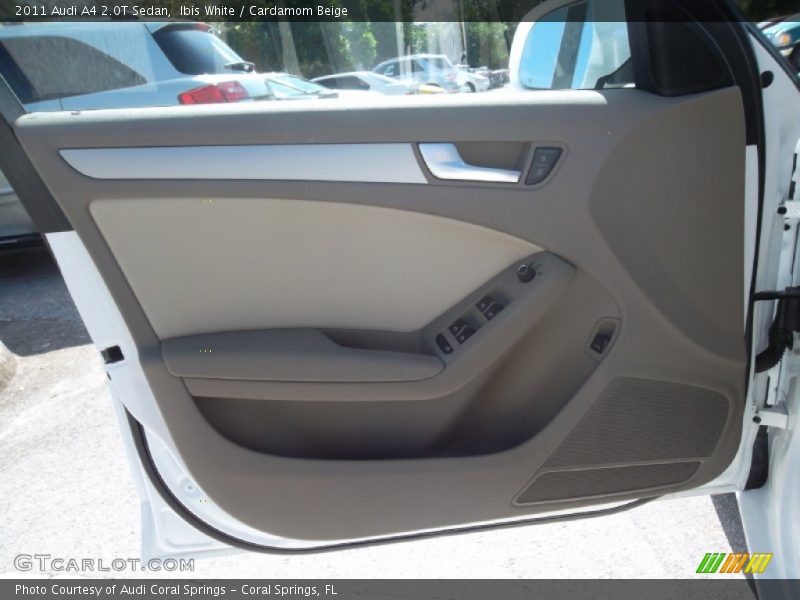 Ibis White / Cardamom Beige 2011 Audi A4 2.0T Sedan
