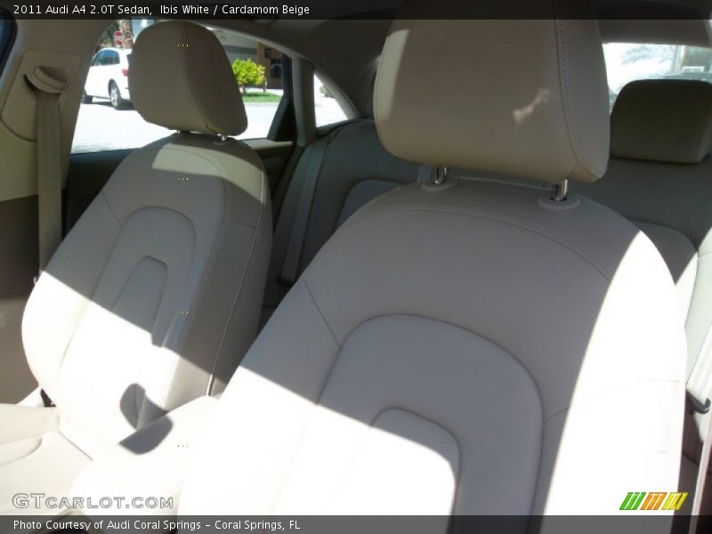 Ibis White / Cardamom Beige 2011 Audi A4 2.0T Sedan