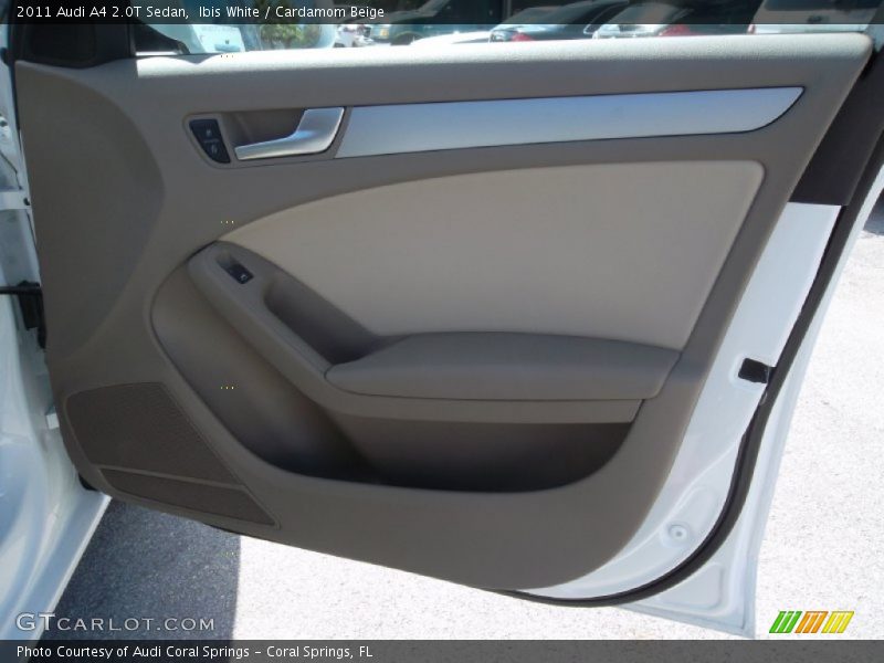 Ibis White / Cardamom Beige 2011 Audi A4 2.0T Sedan