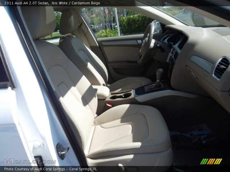 Ibis White / Cardamom Beige 2011 Audi A4 2.0T Sedan