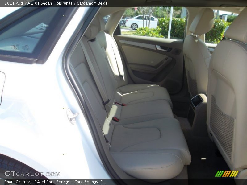 Ibis White / Cardamom Beige 2011 Audi A4 2.0T Sedan
