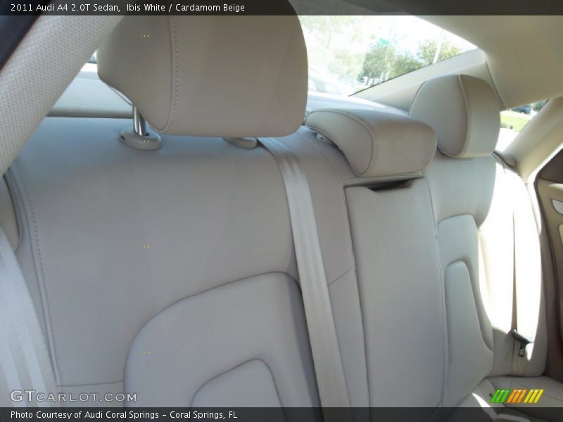 Ibis White / Cardamom Beige 2011 Audi A4 2.0T Sedan