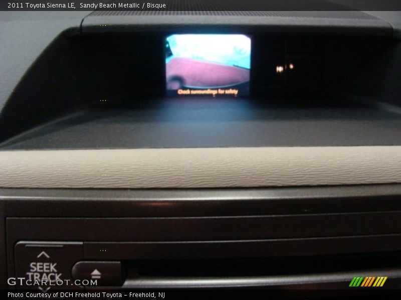 Sandy Beach Metallic / Bisque 2011 Toyota Sienna LE
