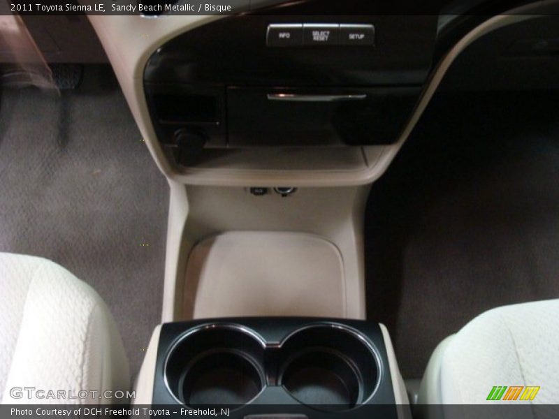 Sandy Beach Metallic / Bisque 2011 Toyota Sienna LE