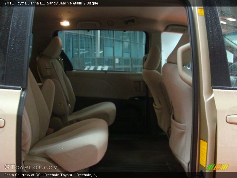 Sandy Beach Metallic / Bisque 2011 Toyota Sienna LE