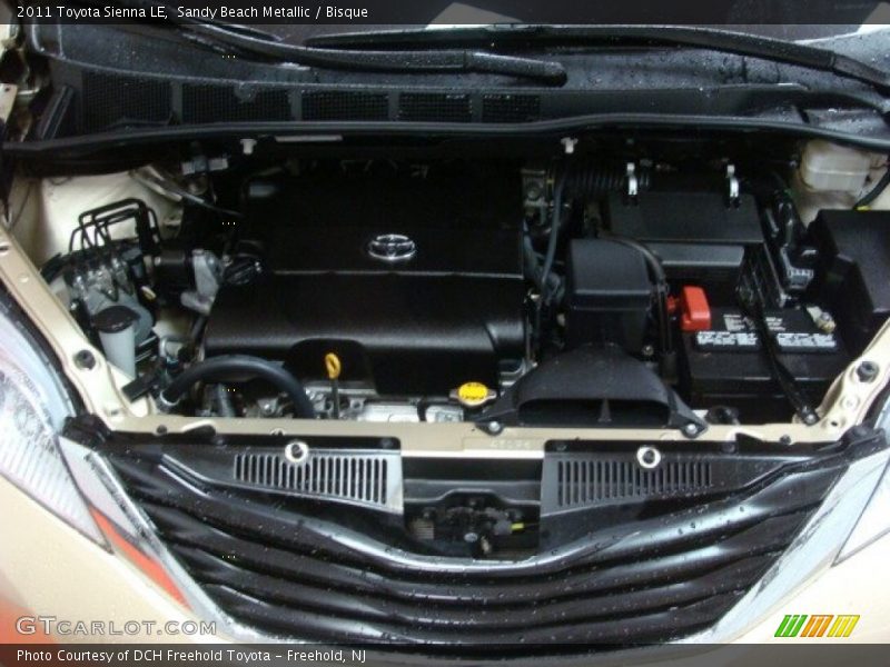 Sandy Beach Metallic / Bisque 2011 Toyota Sienna LE