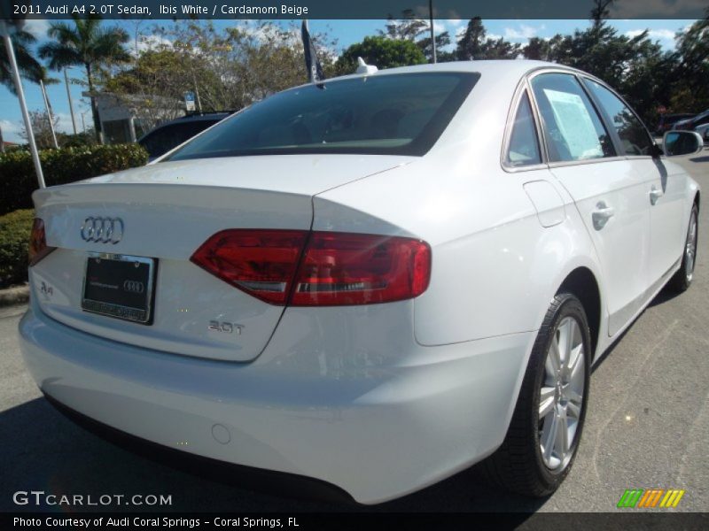 Ibis White / Cardamom Beige 2011 Audi A4 2.0T Sedan