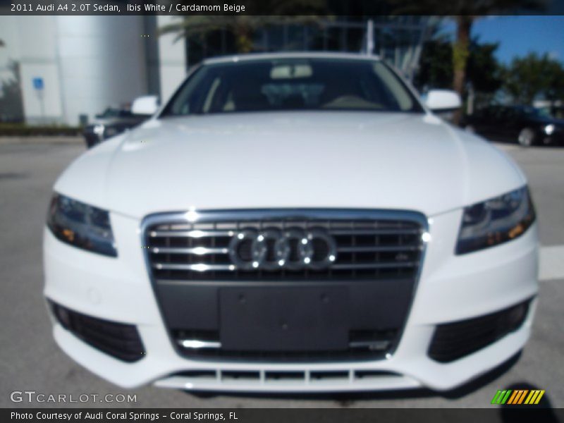 Ibis White / Cardamom Beige 2011 Audi A4 2.0T Sedan
