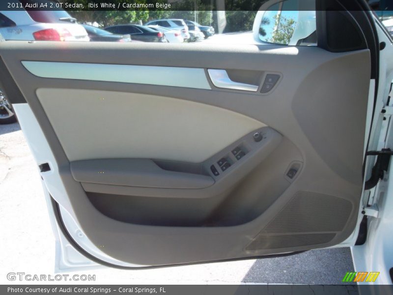 Ibis White / Cardamom Beige 2011 Audi A4 2.0T Sedan
