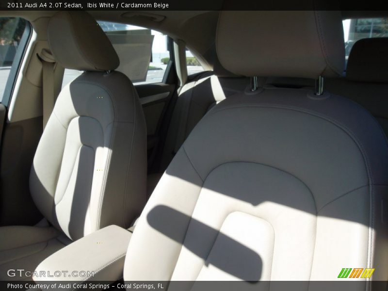 Ibis White / Cardamom Beige 2011 Audi A4 2.0T Sedan