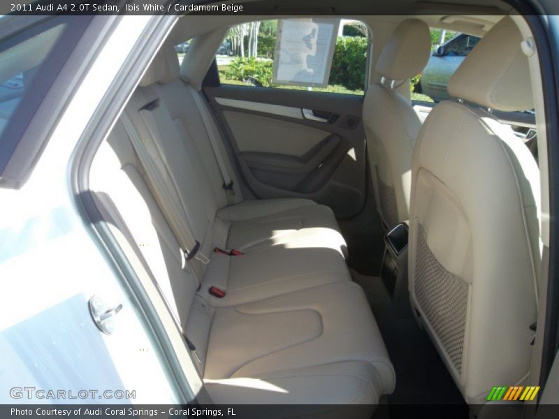 Ibis White / Cardamom Beige 2011 Audi A4 2.0T Sedan