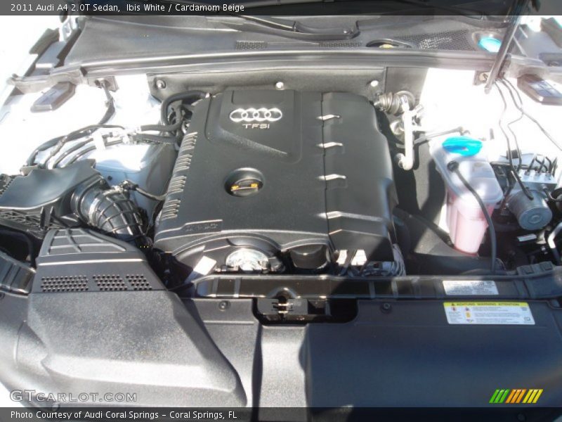 Ibis White / Cardamom Beige 2011 Audi A4 2.0T Sedan