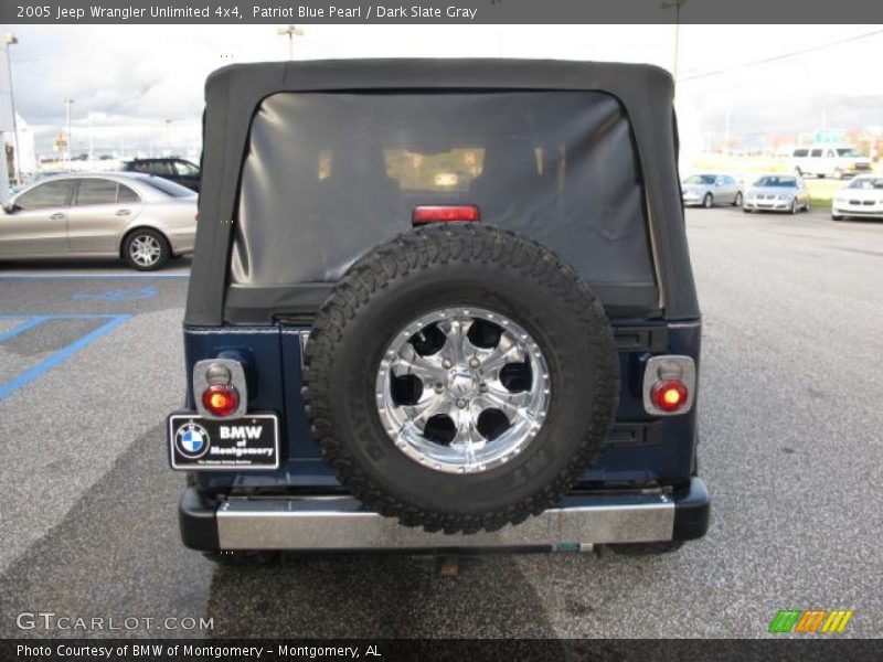 Patriot Blue Pearl / Dark Slate Gray 2005 Jeep Wrangler Unlimited 4x4