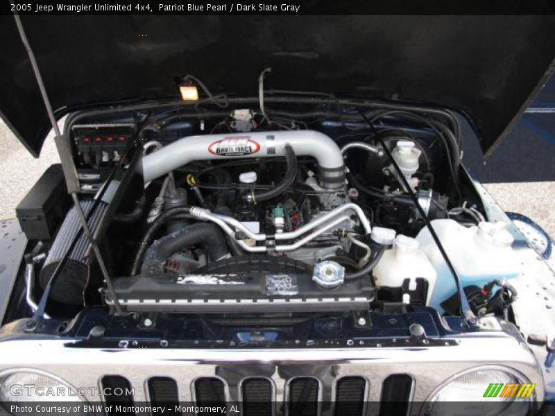 Patriot Blue Pearl / Dark Slate Gray 2005 Jeep Wrangler Unlimited 4x4