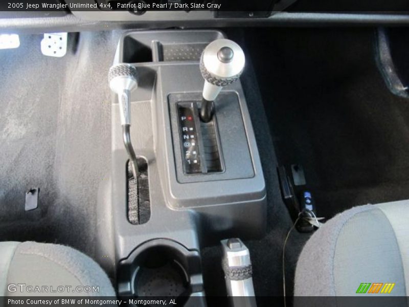 Patriot Blue Pearl / Dark Slate Gray 2005 Jeep Wrangler Unlimited 4x4