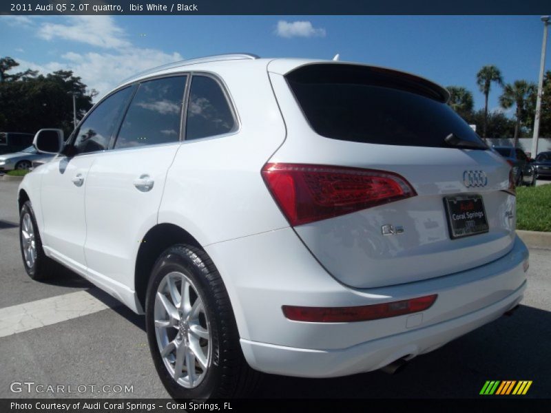 Ibis White / Black 2011 Audi Q5 2.0T quattro