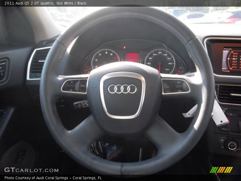 Ibis White / Black 2011 Audi Q5 2.0T quattro