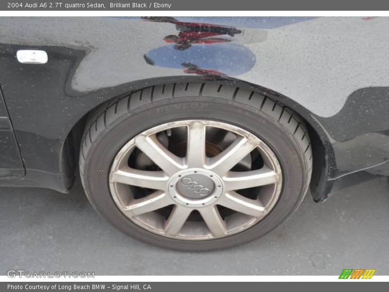 Brilliant Black / Ebony 2004 Audi A6 2.7T quattro Sedan